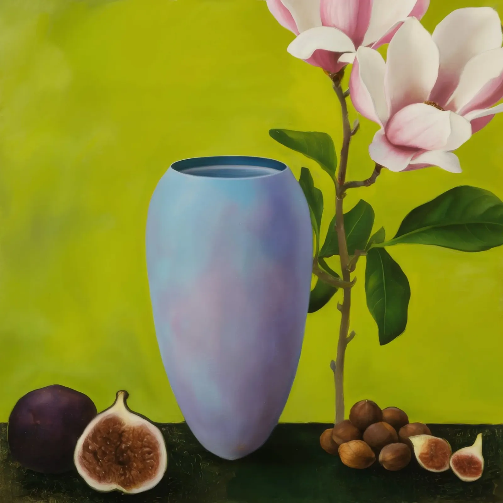 Luminous Magnolia Figs pellicola backlit da Opal Strokes