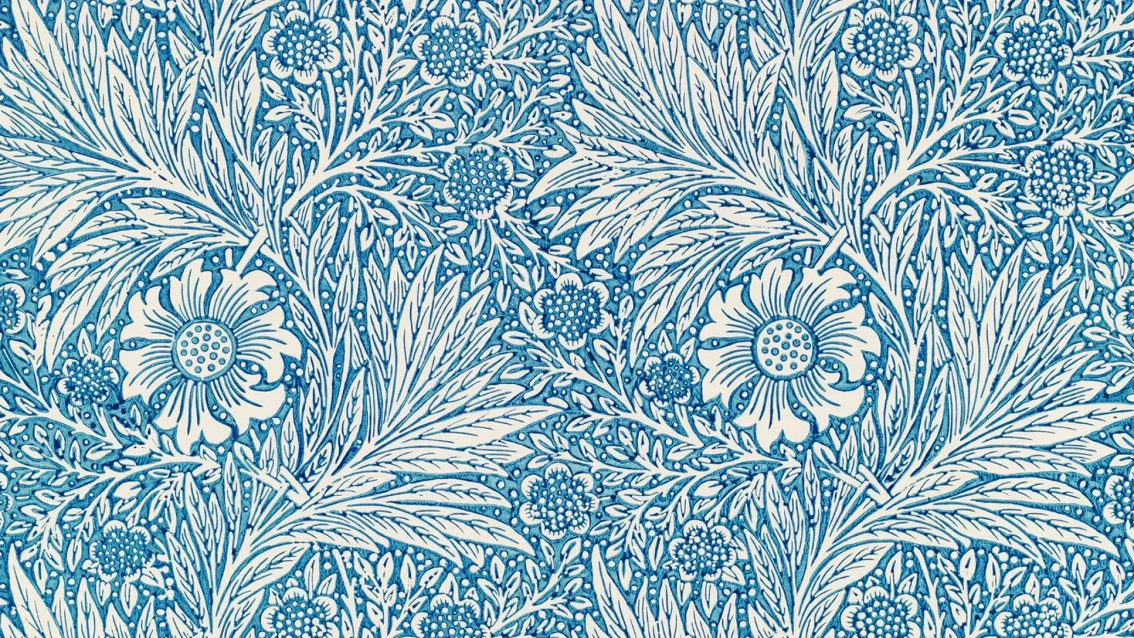 William Morris Seaweed - Modello botanico Arts & Crafts pellicola backlit da NorwesClub