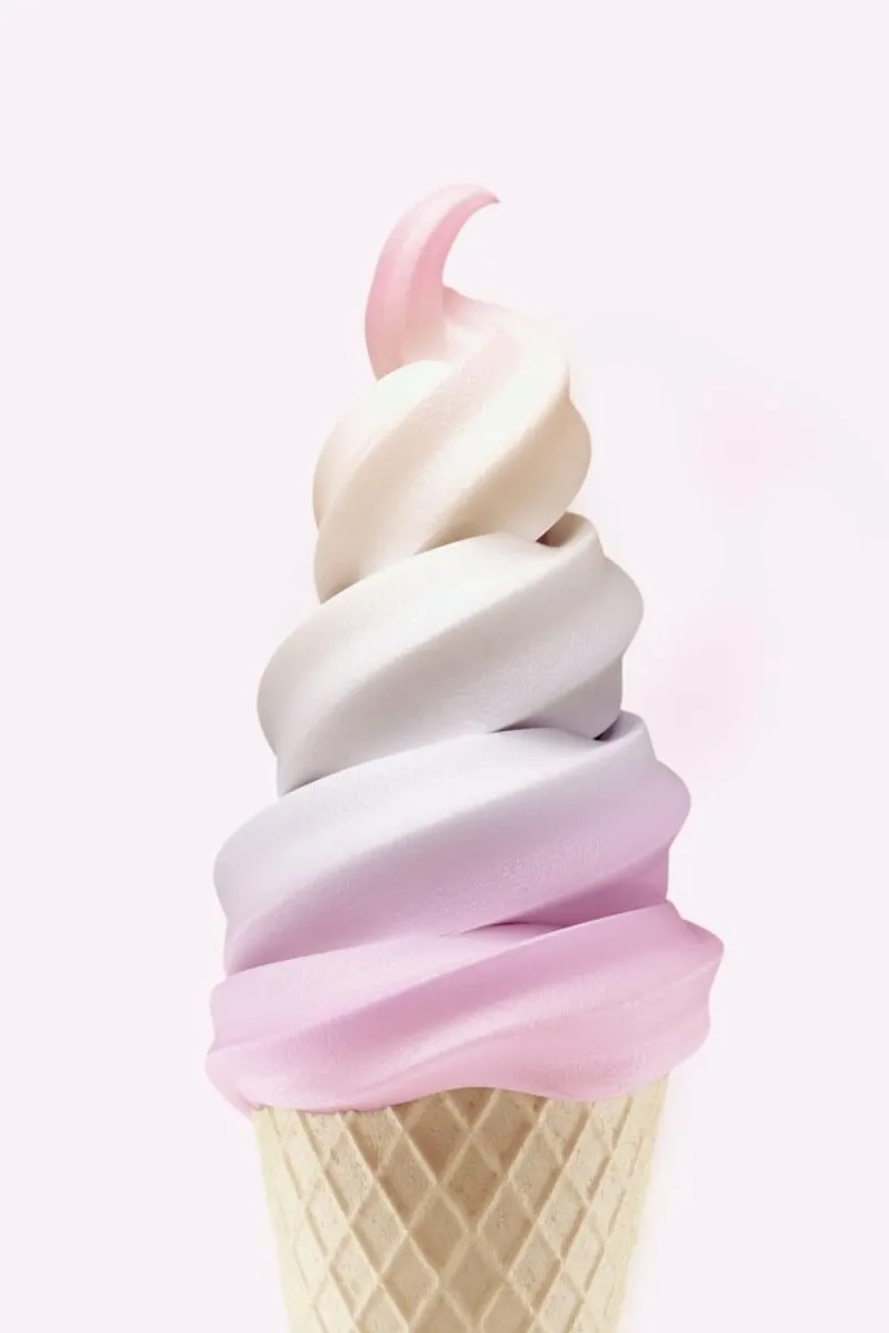 Rainbow Icecream alu-dibond by Lila x Lola