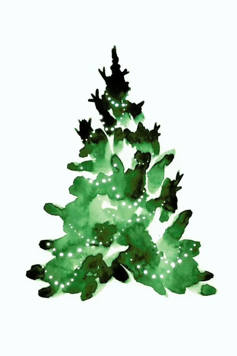 Christmas Tree pellicola backlit da Ekaterina Koroleva