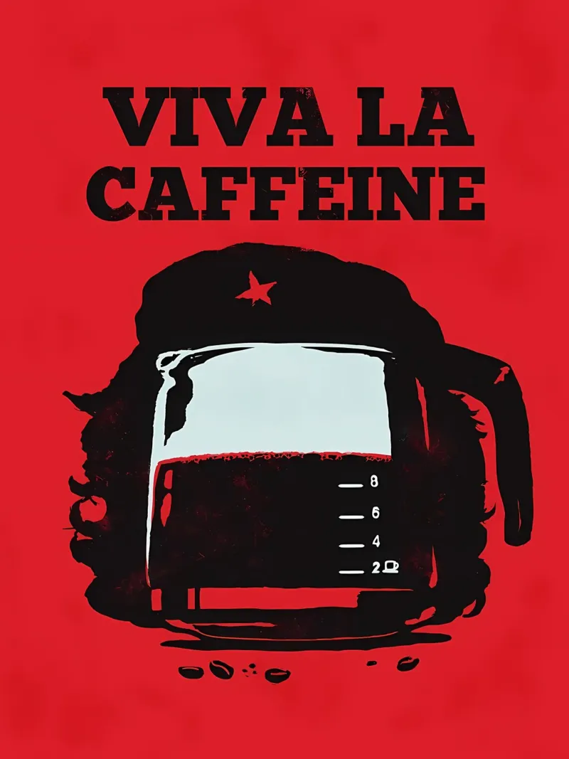 Viva la caffeine pellicola backlit da mitom