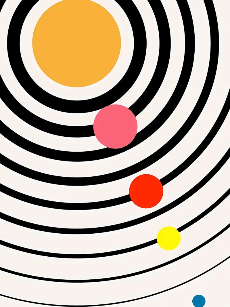 Playful Universe canvas by mitom