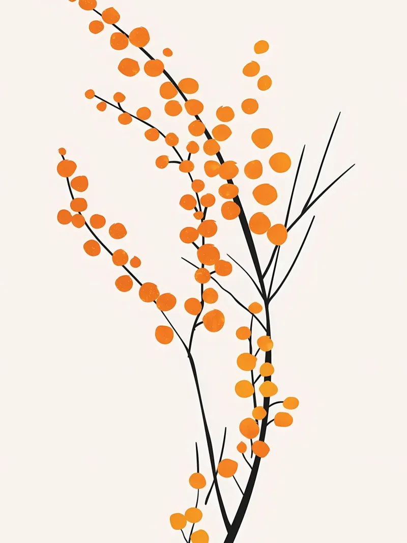 Wild Berries canvas by mitom