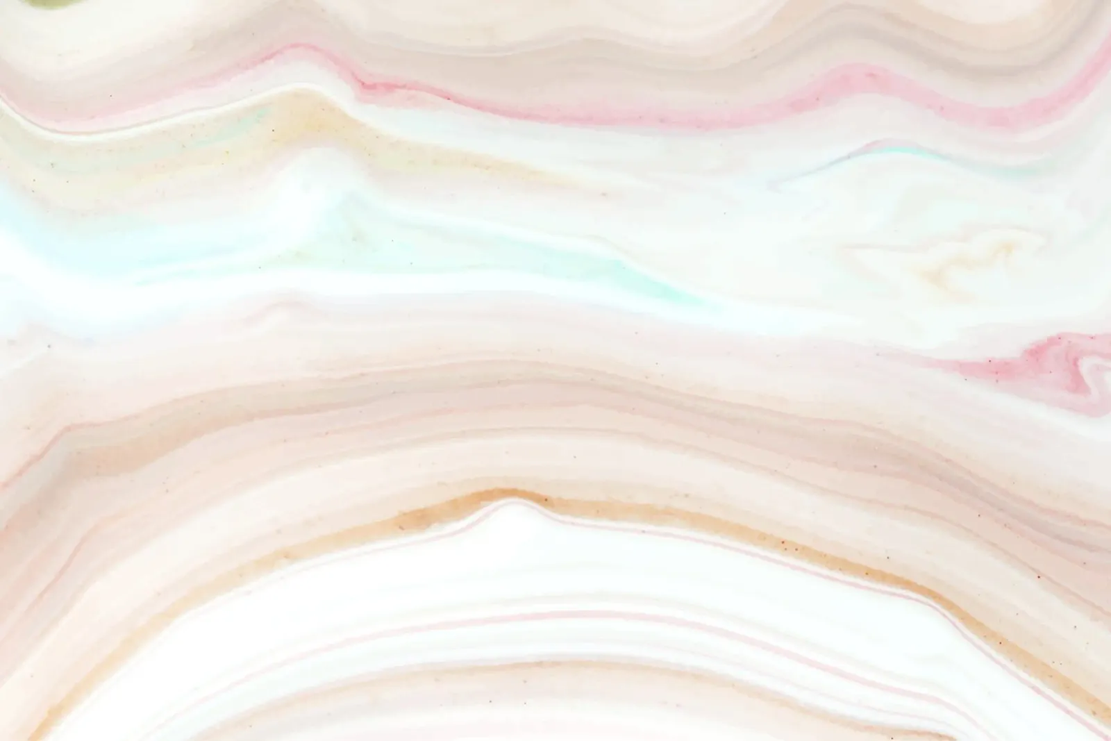 Soft Pastel Agate Swirl - Abstract Fluid Art Print Hahnemühle von NorwesClub
