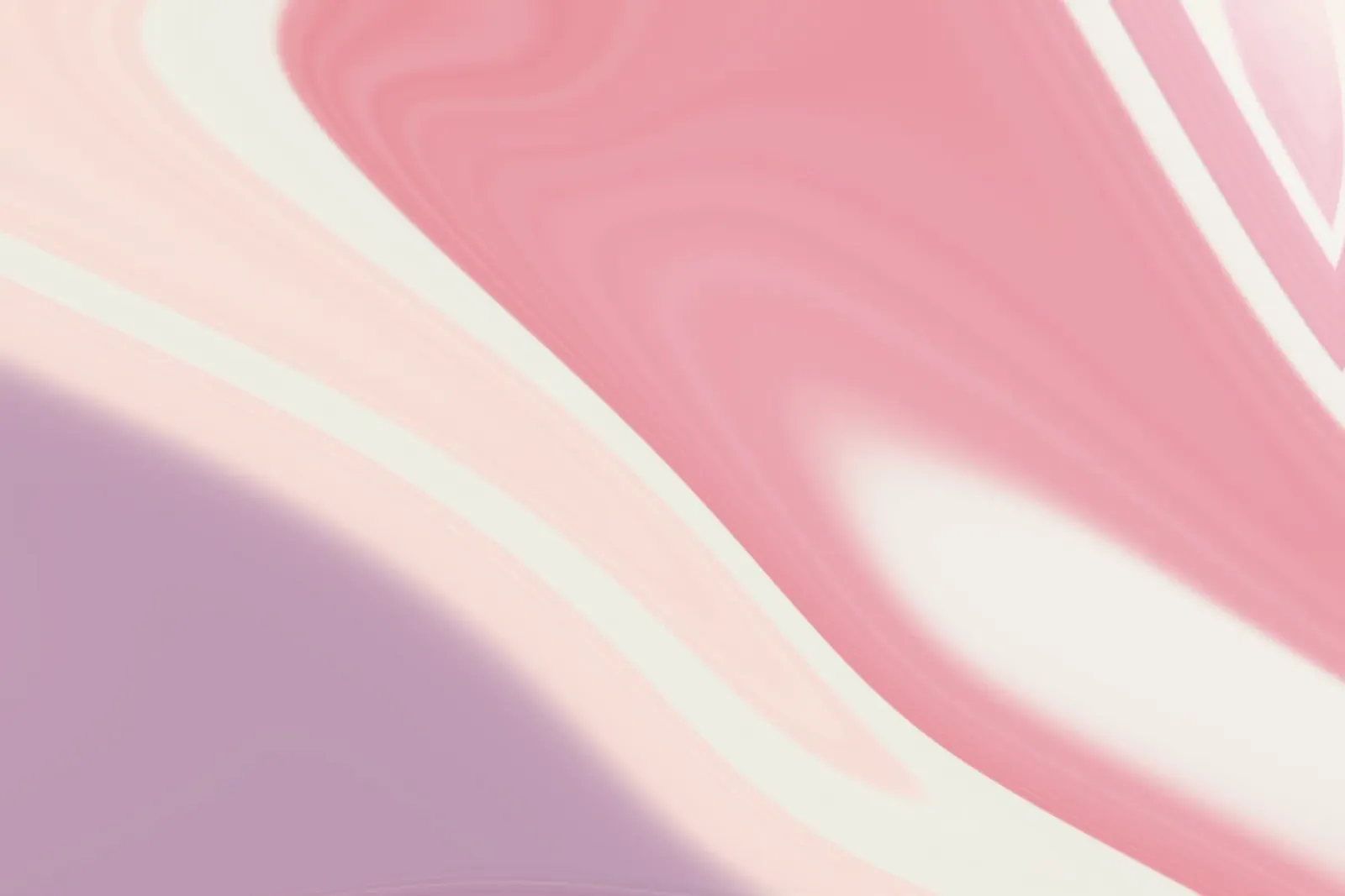 Vortice di lavanda rosa tenue - Stampa astratta d'arte fluida plexiglass da NorwesClub
