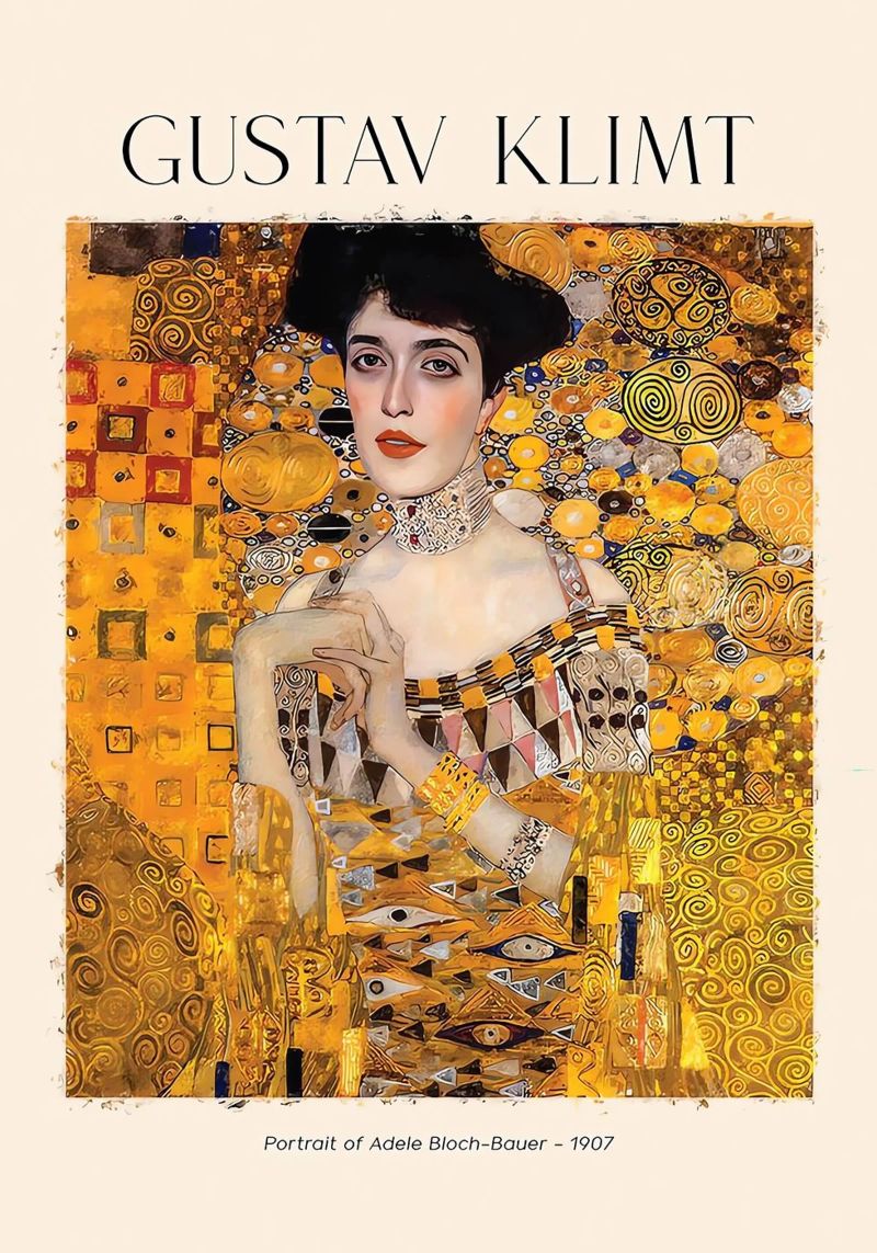 Gustav Klimt Poster von Kristian