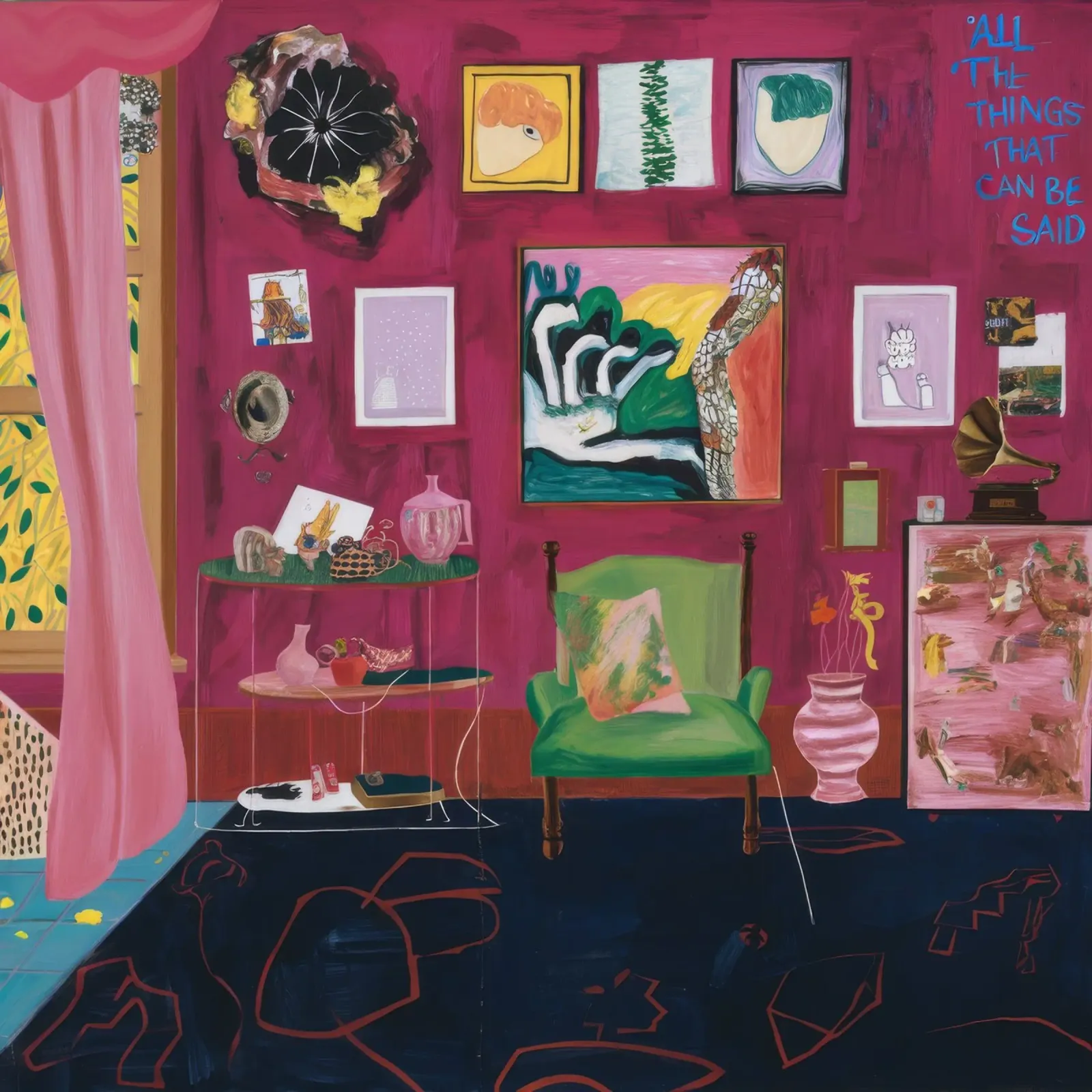 Maximalist Art Trove canvas by Opal Strokes