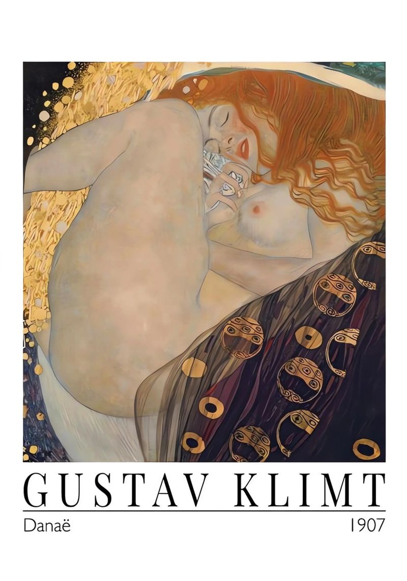Gustav Klimt Poster von Kristian