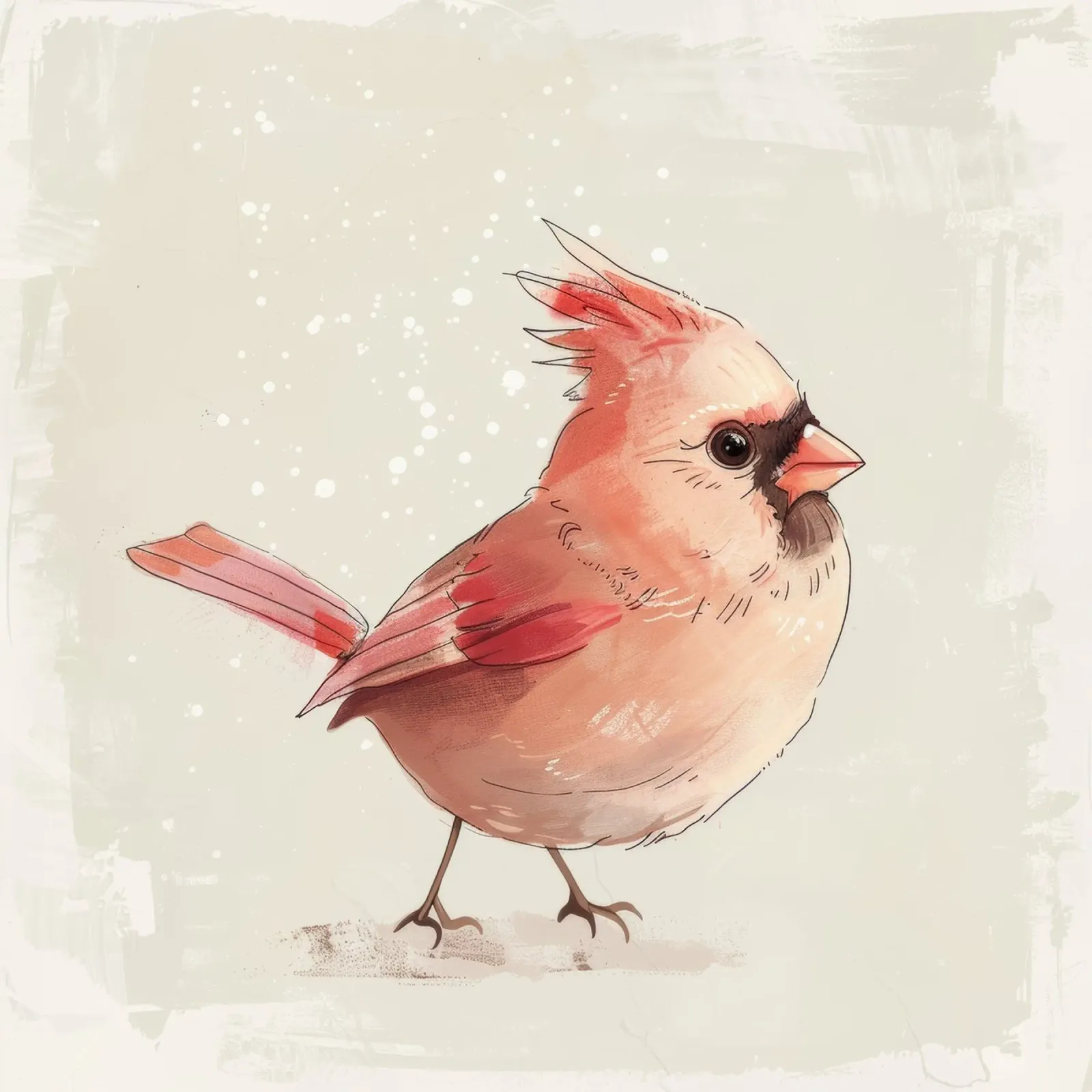 Cardinale del Nord: Un tocco di rosso pellicola backlit da DesignDoodle