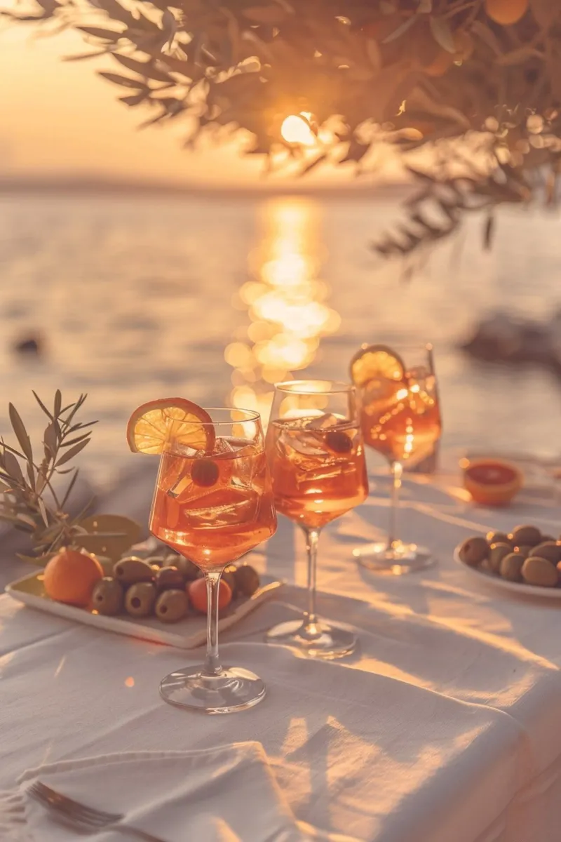 Dolce Aperitivo at Sunset plexiglass da lieblu