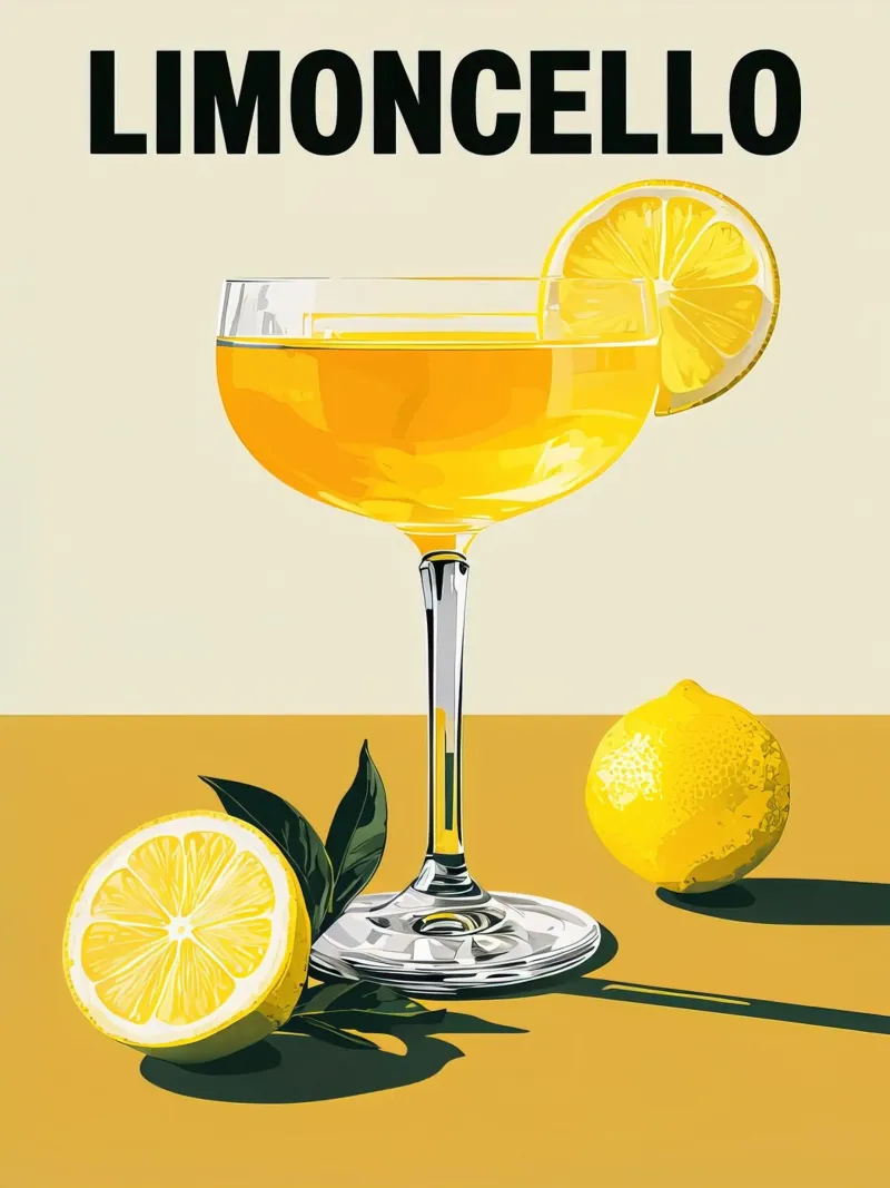 limoncello drink pellicola backlit da 🥝 KIWI STORE