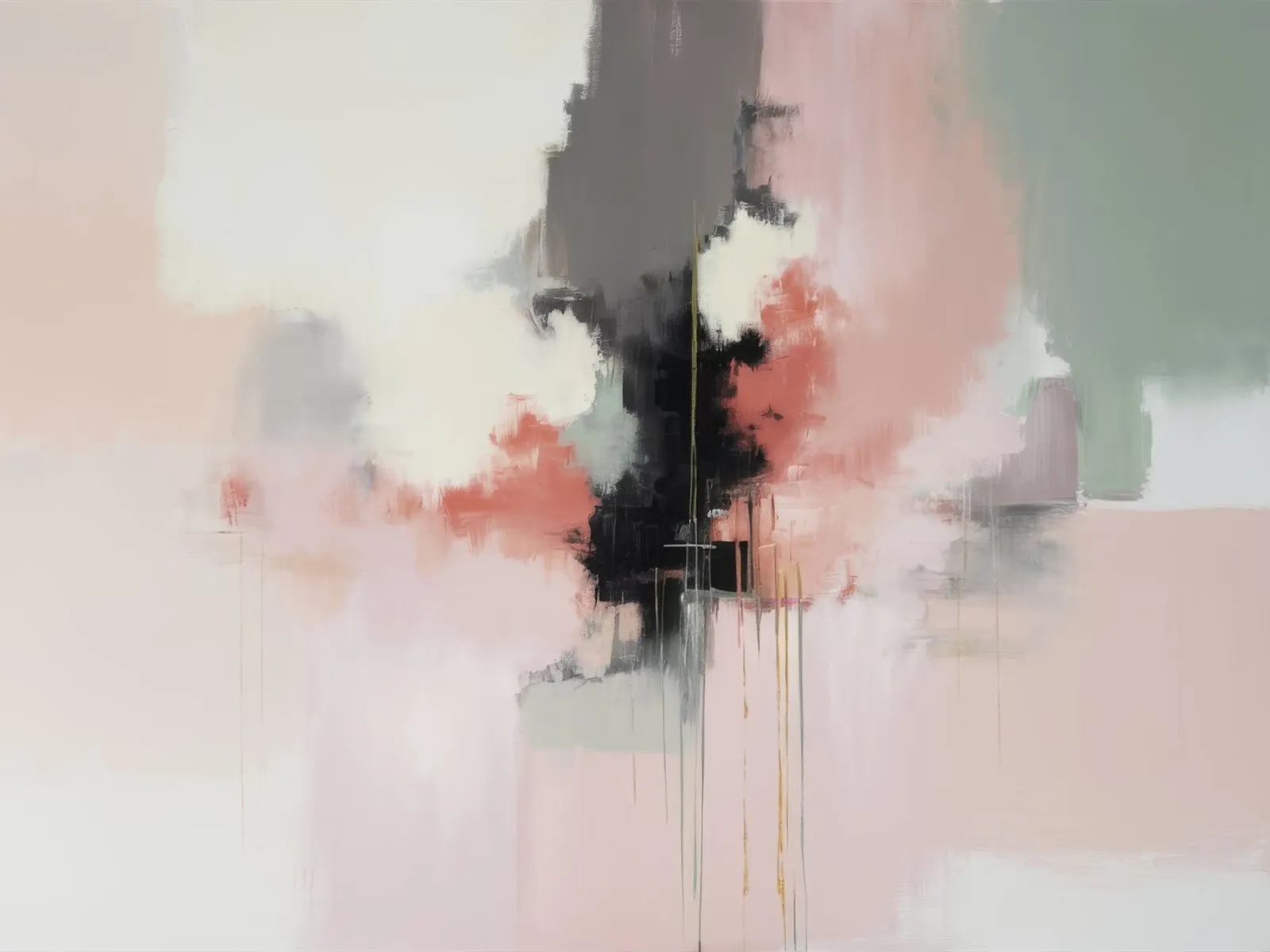 Blushing Cloud Umarmung Hahnemühle von Dream Spectrum