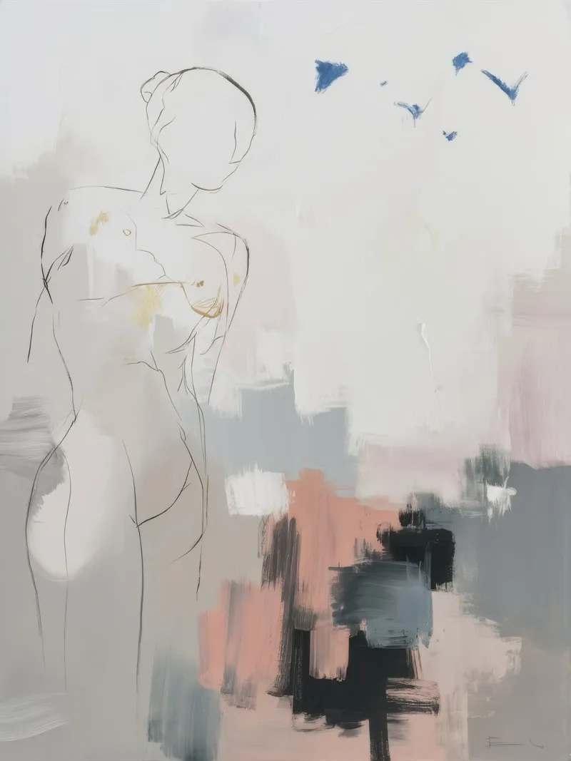 Pastel Fragment Dreams canvas by Dream Spectrum