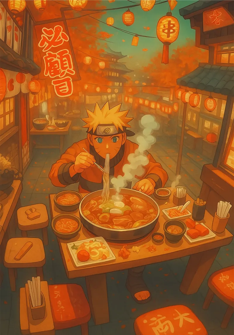 Naruto alluminio dibond da NextPixel