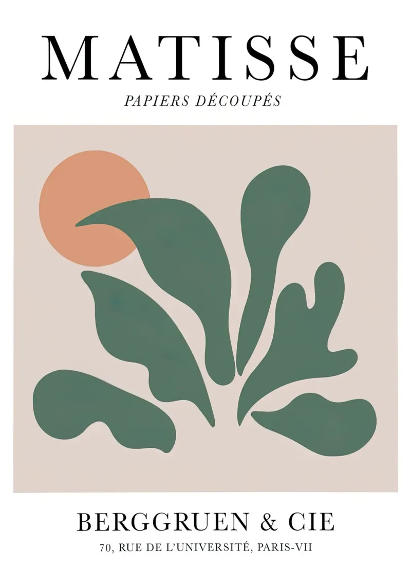 Matisse - BERGGRUEN & CIE pellicola backlit da Jam Poster
