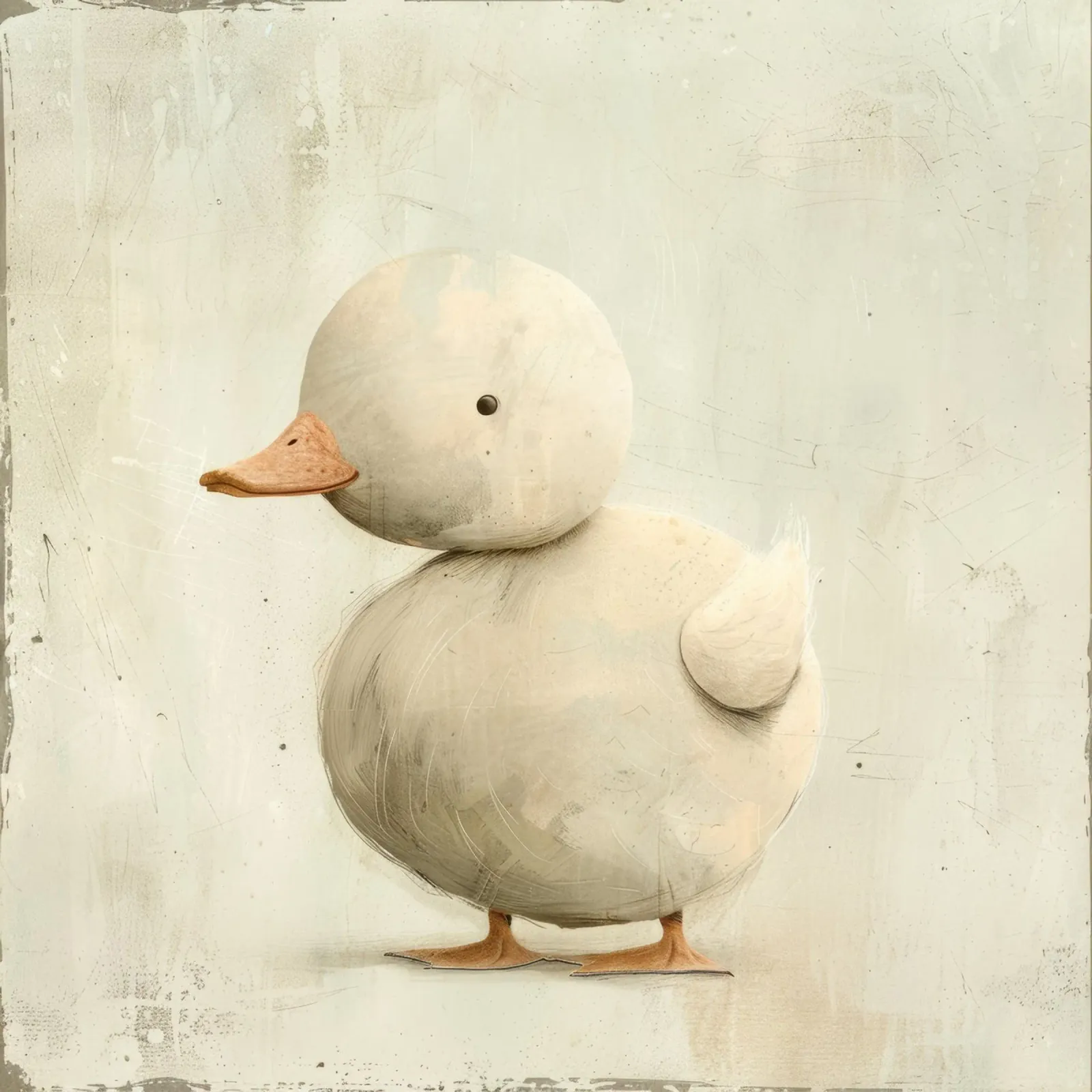 Gentle Duckling hahnemühle by DesignDoodle