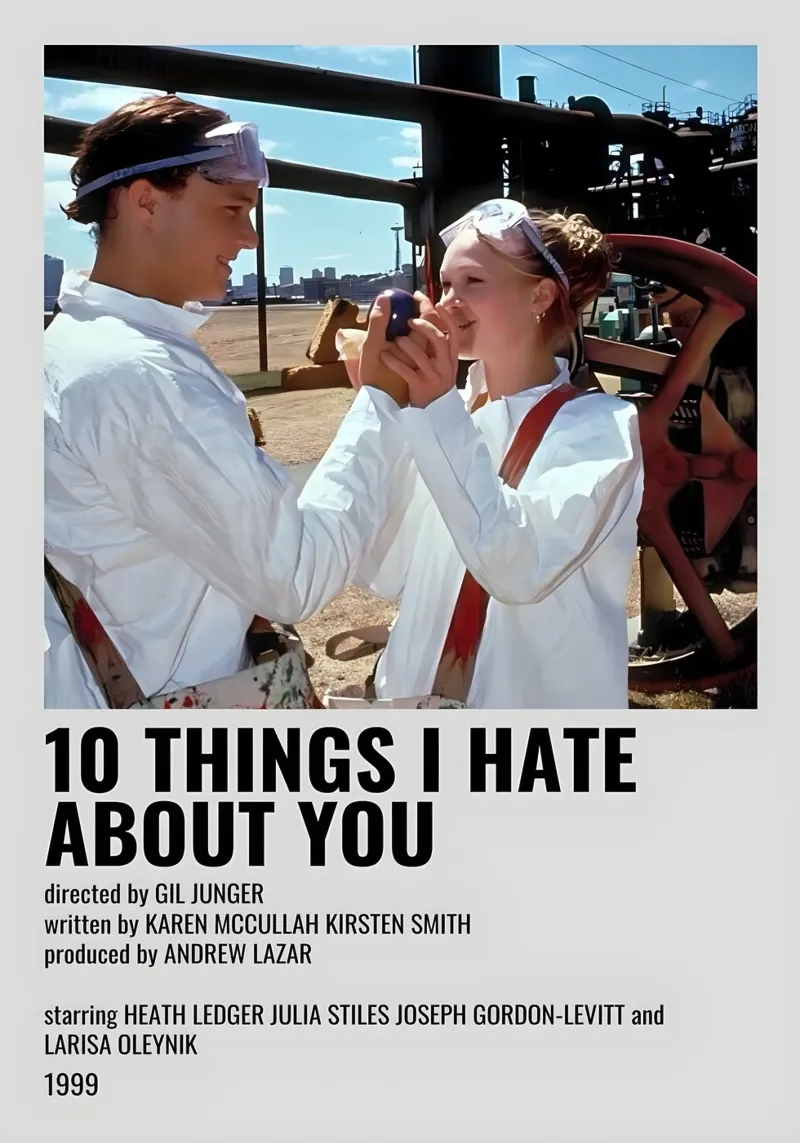 10 THINGS I HATE ABOUT YOU carta hahnemühle da MVFminimalist