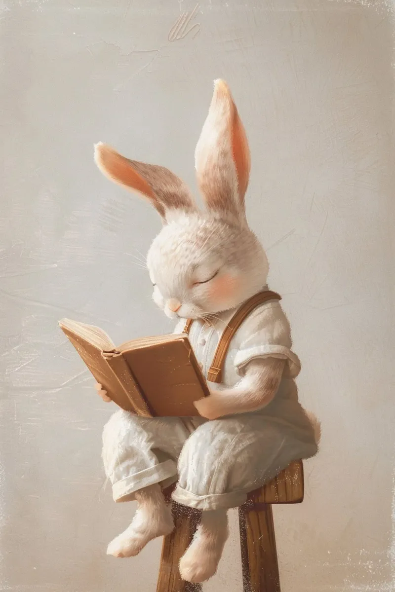 The Gentle Reader poster by wonderfolk