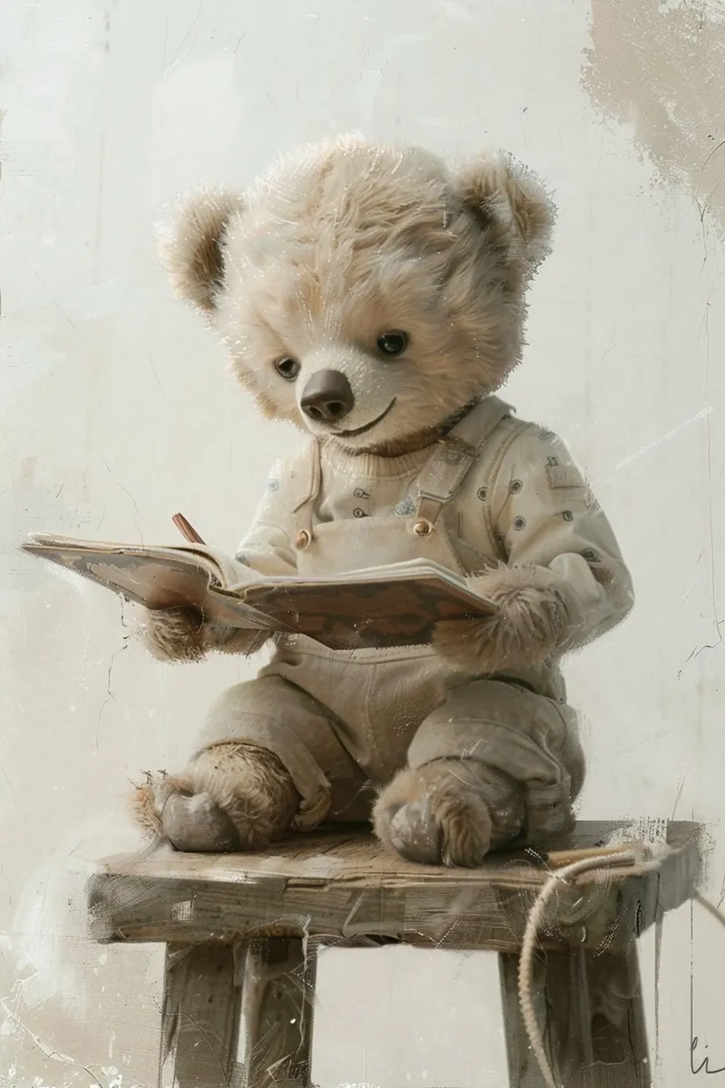 The Gentle Bear Learner poster da wonderfolk