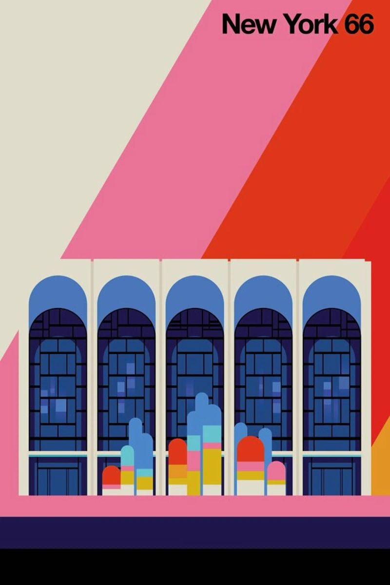 Nueva York 66 poster de Bo Lundberg