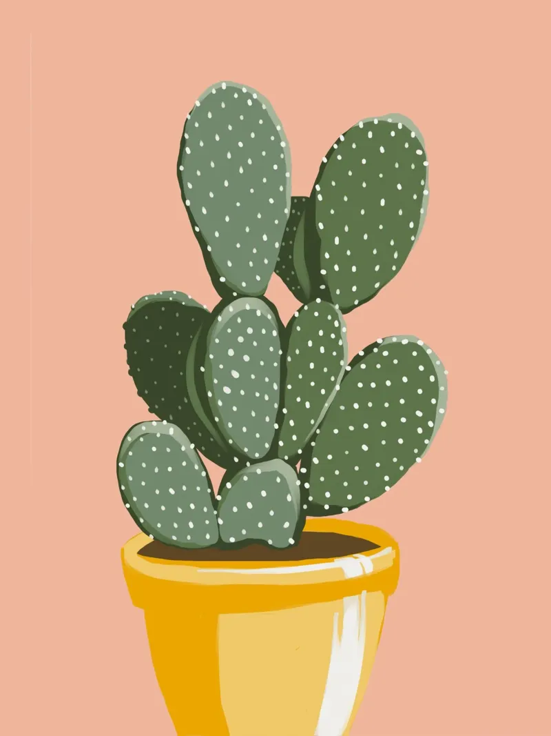 Cactus 07 pellicola backlit da Little Dean