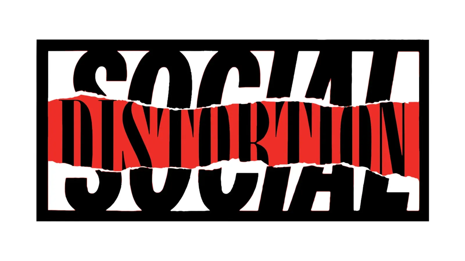 Social Distortion poster con telaio in legno da adaptionate