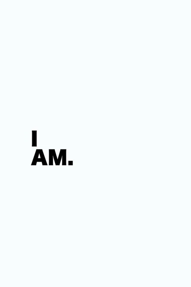 I Am Quote pellicola backlit da George Griefy
