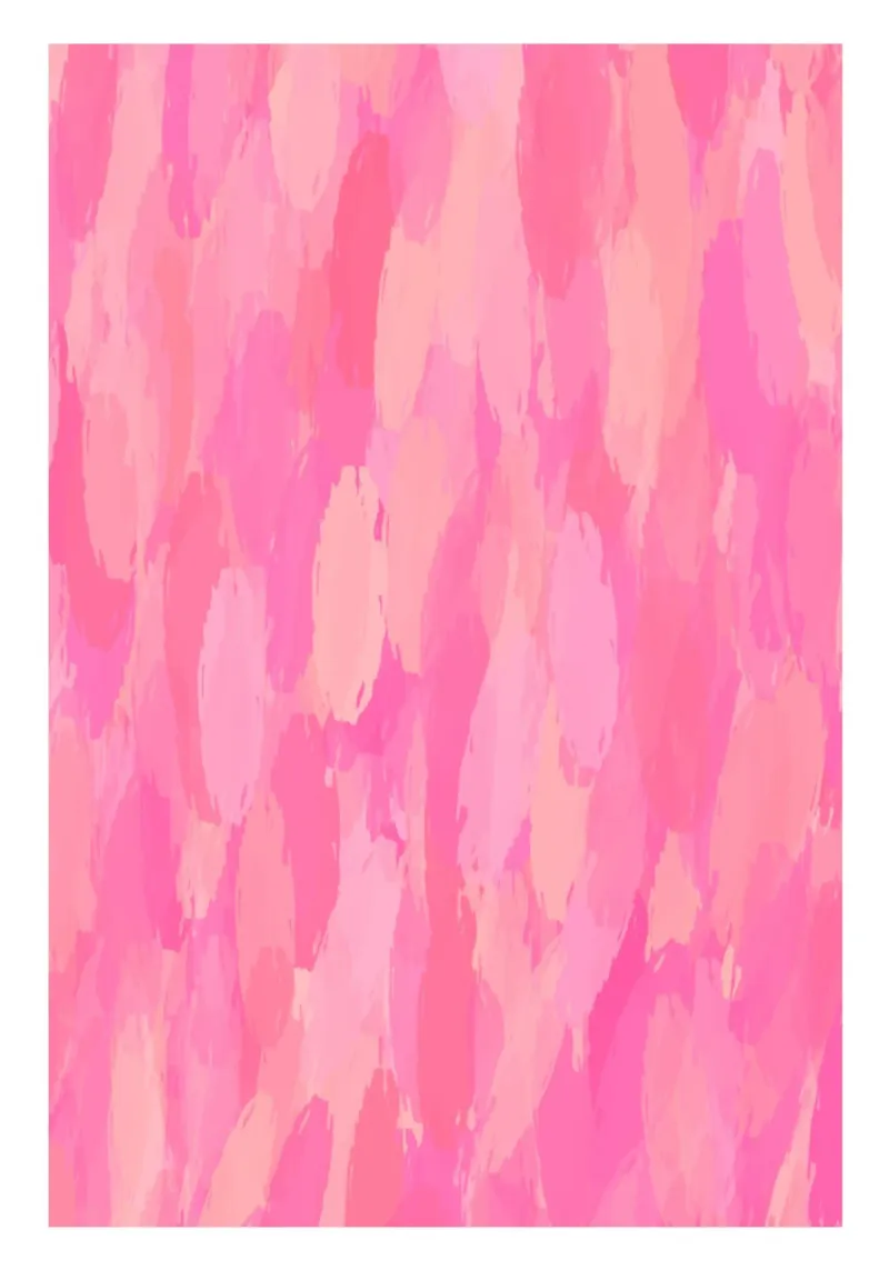 Stampa astratta con pennellate rosa e texture vibrante ad impasto pellicola backlit da NorwesClub