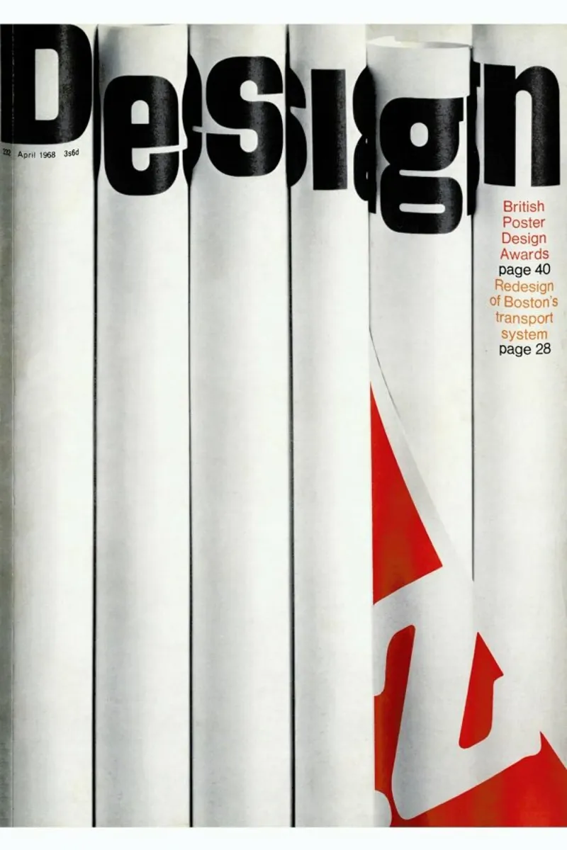 1968 April Design Magazine carta hahnemühle da Hemingway Design
