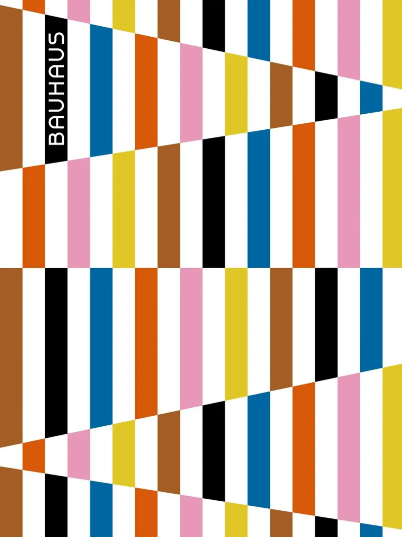 Collage di linee Bauhaus carta hahnemühle da Casa Calm