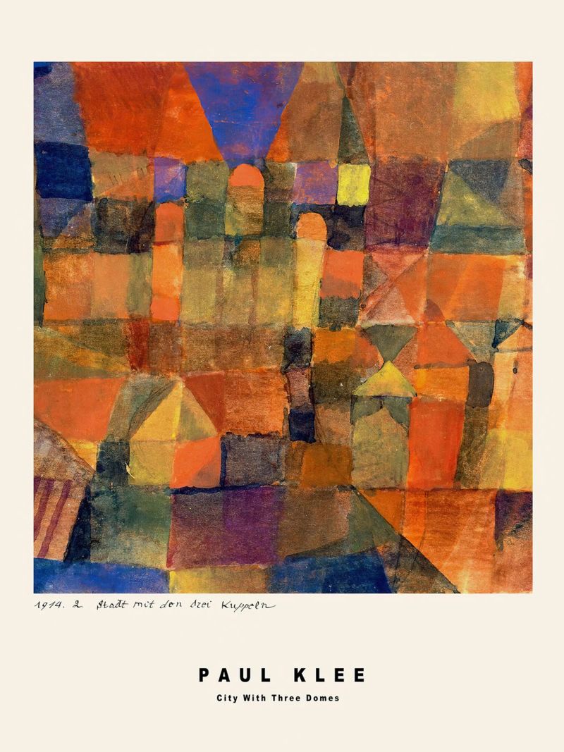 City With Three Domes poster by Alana Gallerie