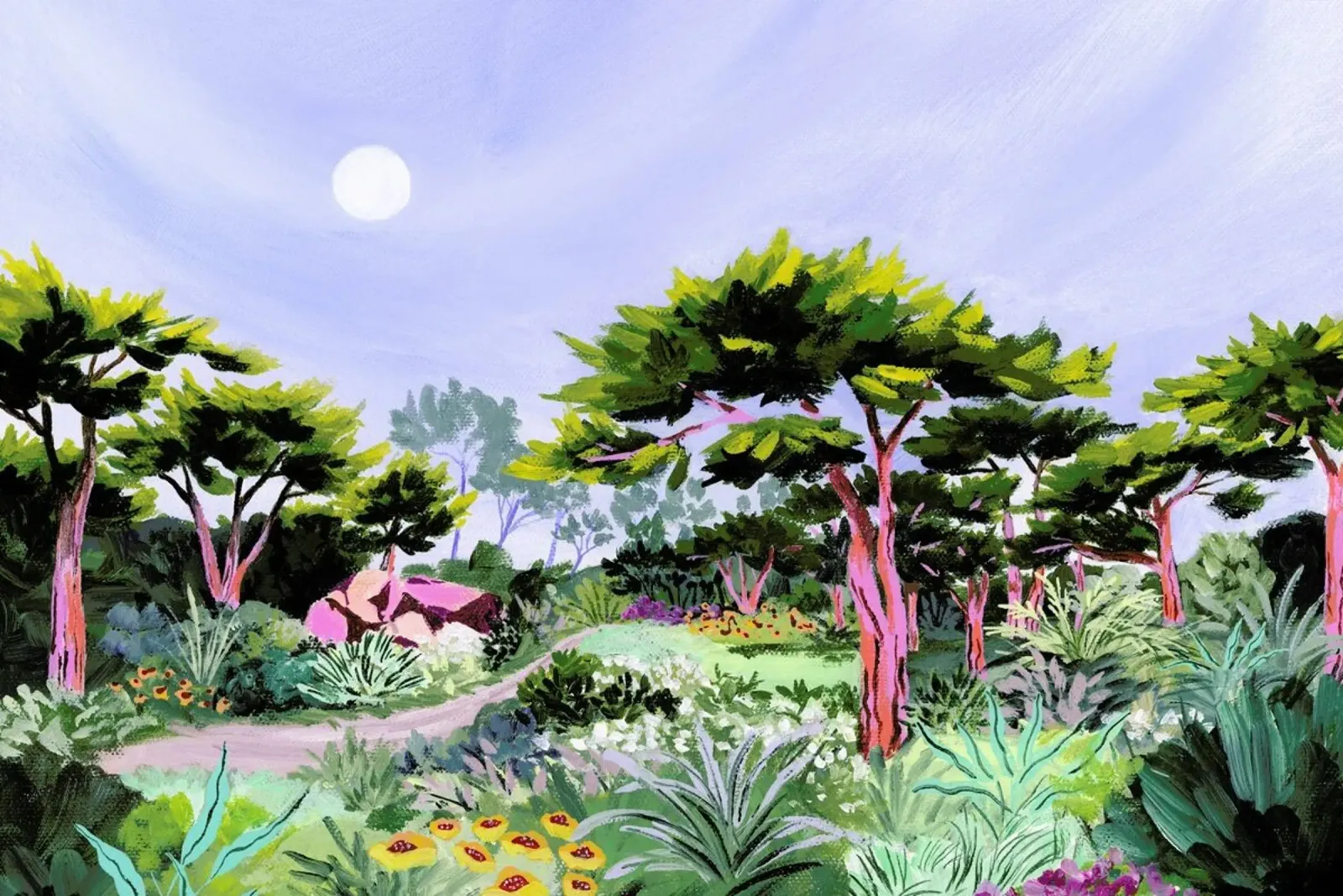 Cypress Grove alluminio dibond da Sarah Gesek