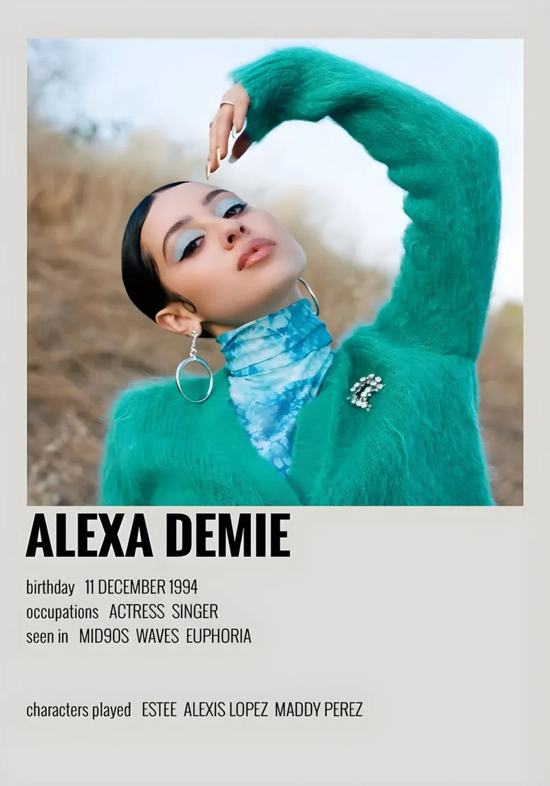 ALEXA DEMIE pellicola backlit da MVFminimalist