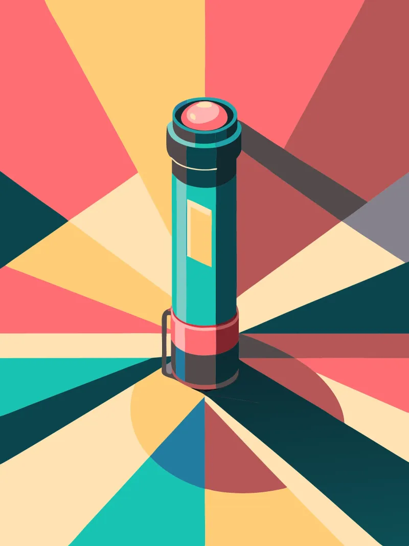 flashlight vector canvas by Elfath