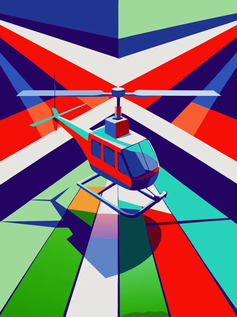 hellicopter vector hahnemühle by Elfath