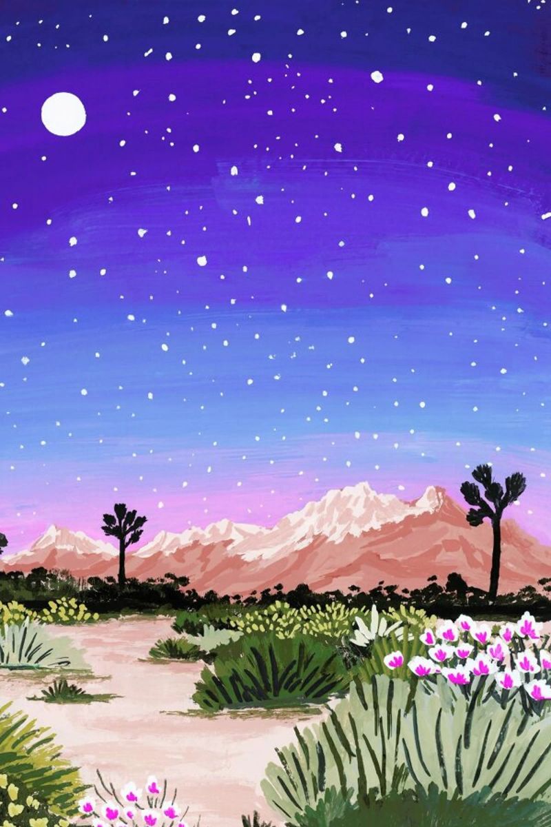Joshua Tree pellicola backlit da Sarah Gesek