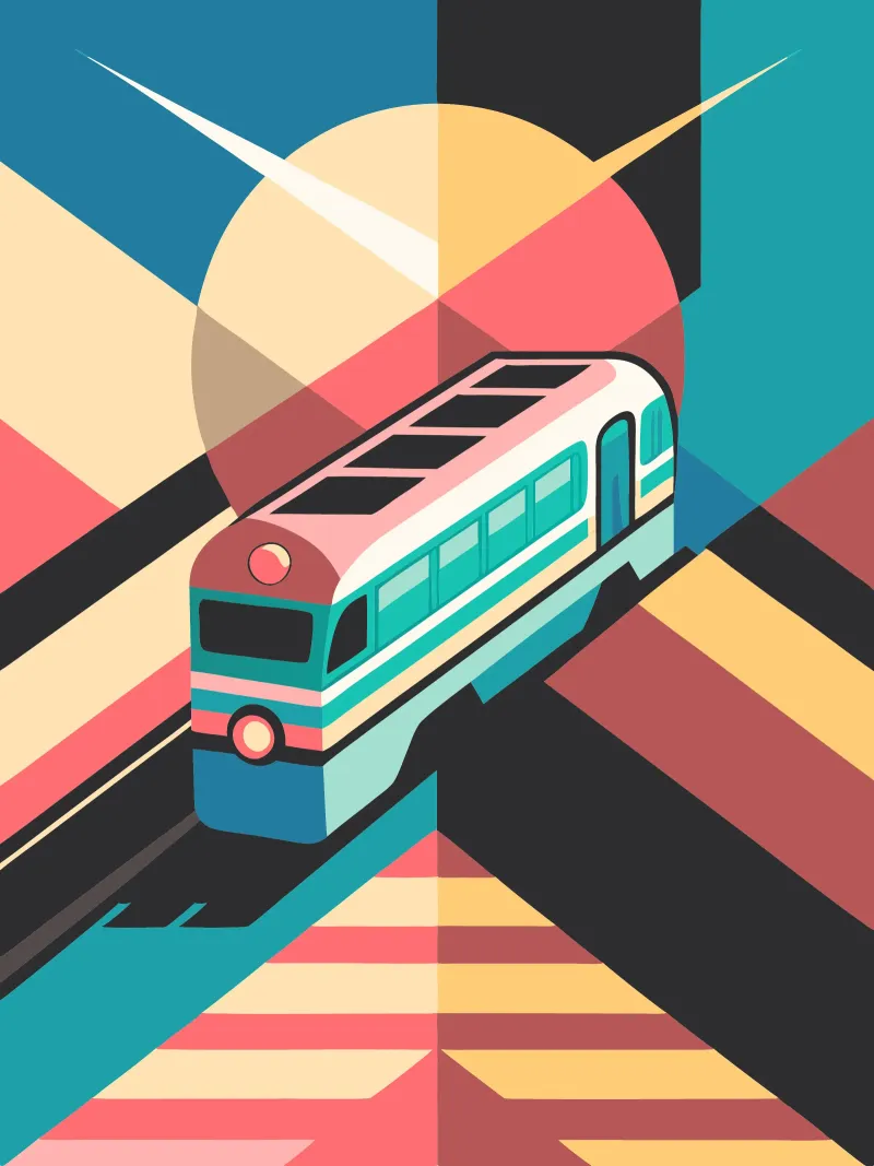 train locomotif vector hahnemühle by Elfath