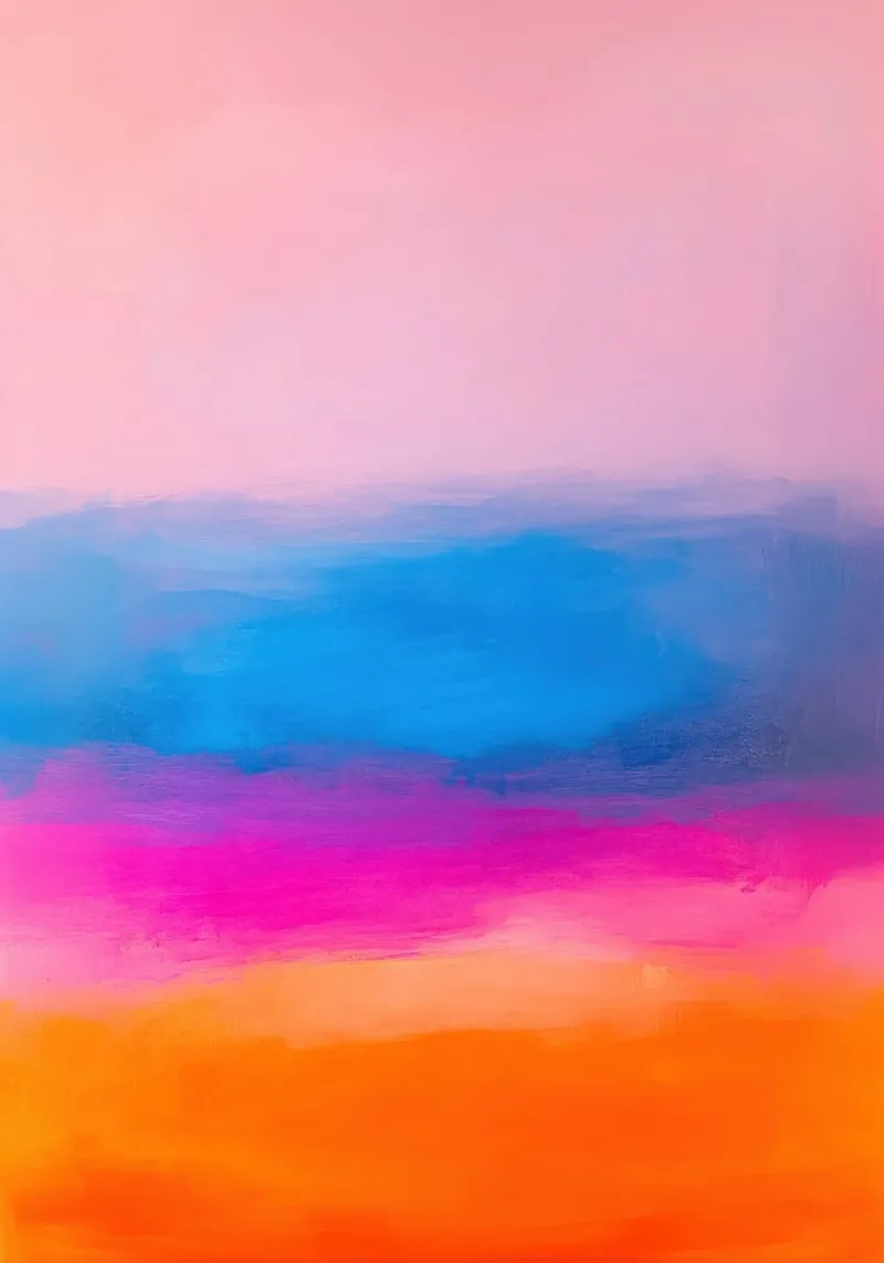 Colore pastello sfumato astratto carta hahnemühle da Euphoria Theresa