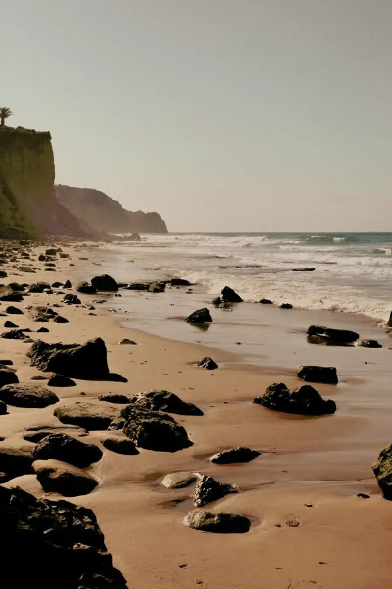 Hazy Mornings At The Beach pellicola backlit da Sebastian Hilgetag