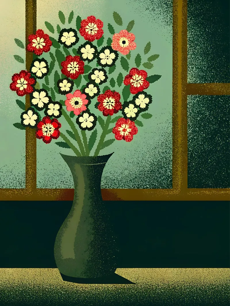 Vaso di fiori poster da SOUL SHOP