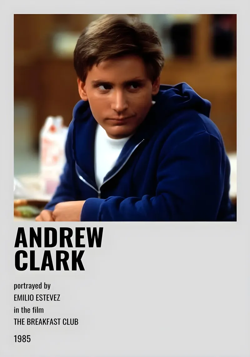 ANDREW CLARK poster da MVFminimalist