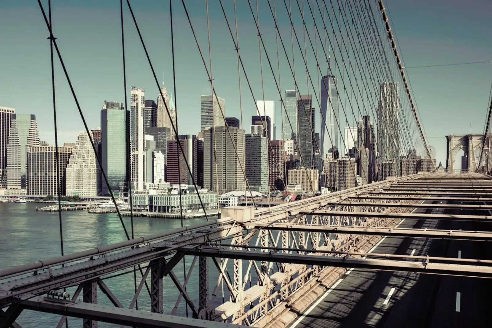 Brooklyn Bridge 01 carta hahnemühle da Michael Belhadi