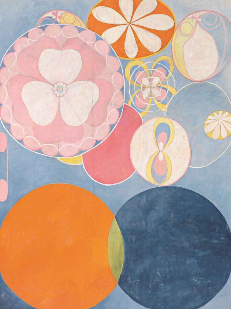 Hilma Af Klint - The Ten Largest No. 2 poster by Ceryspool
