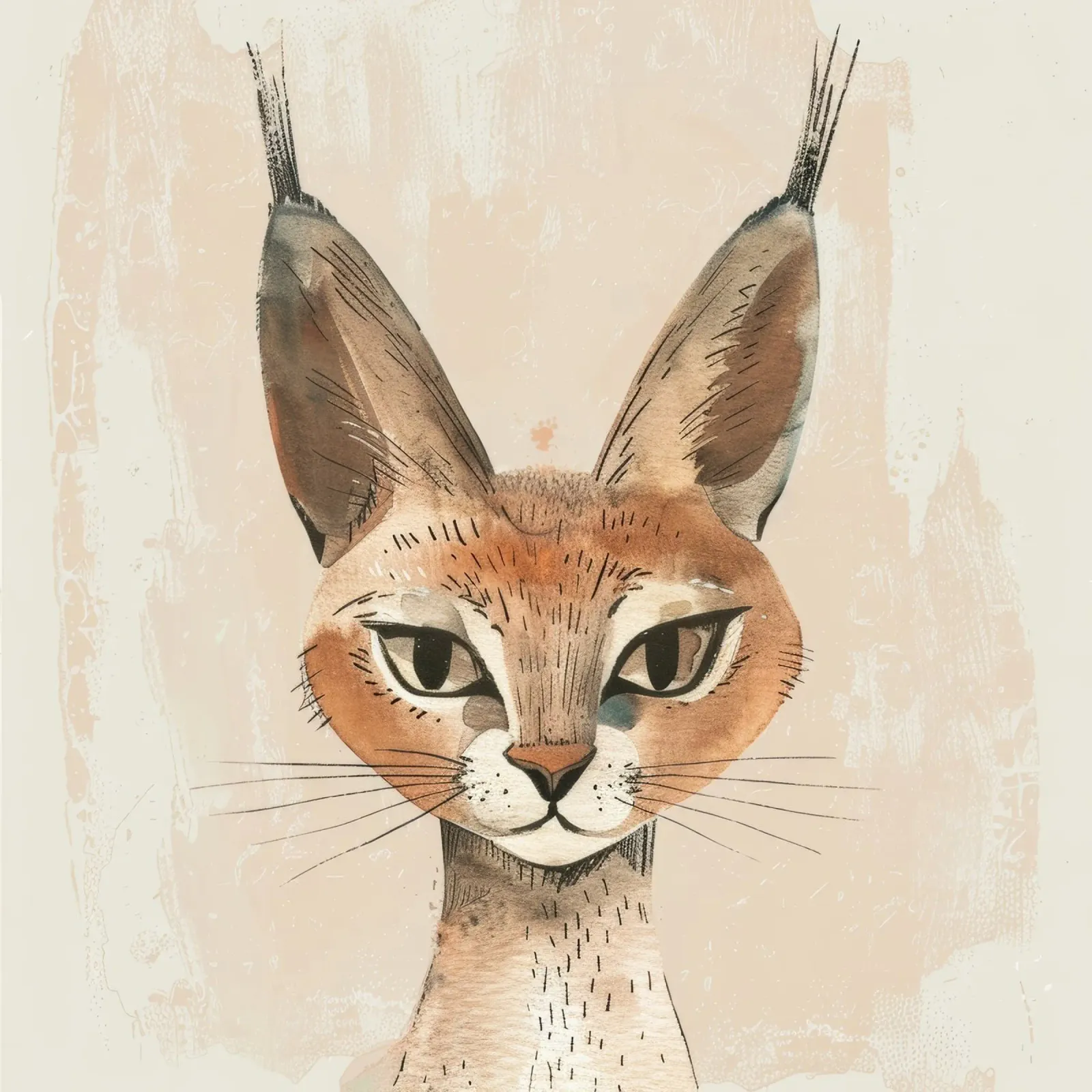 Maestà felina pellicola backlit da DesignDoodle