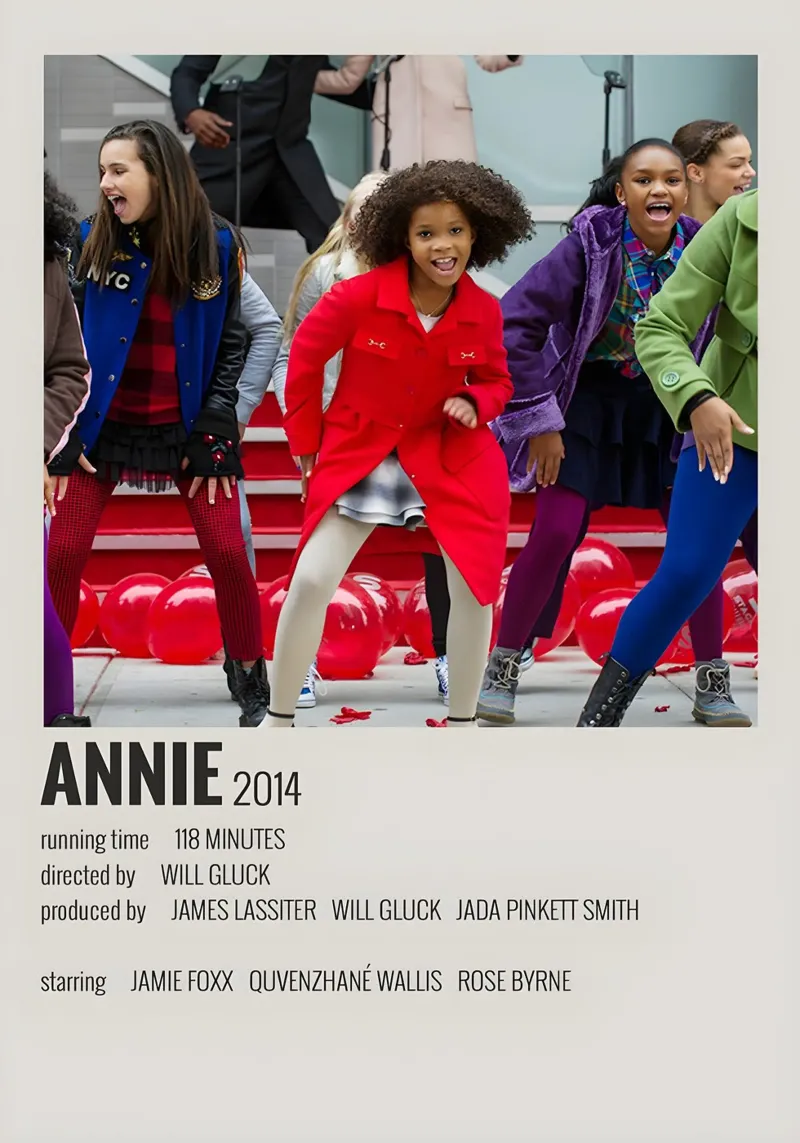 ANNIE 2014 pellicola backlit da MVFminimalist
