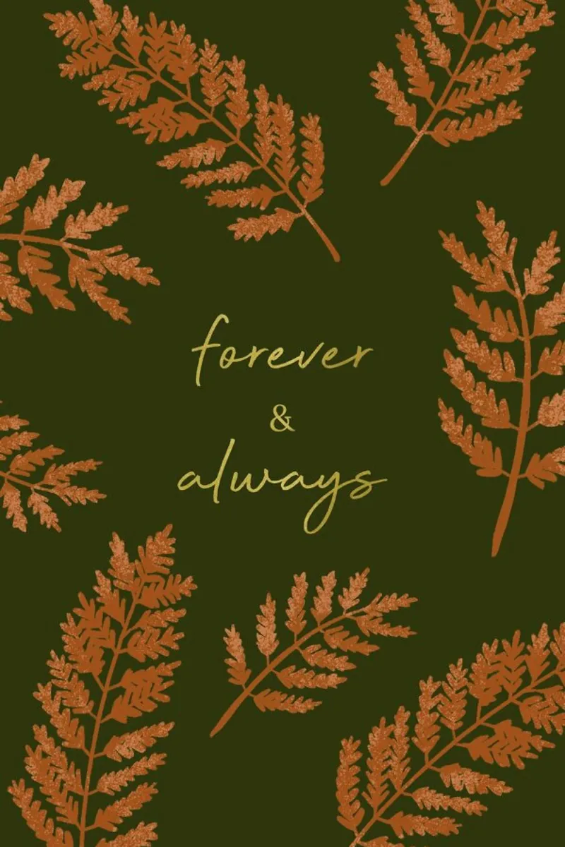 Forever & Always Green poster da Goed Blauw