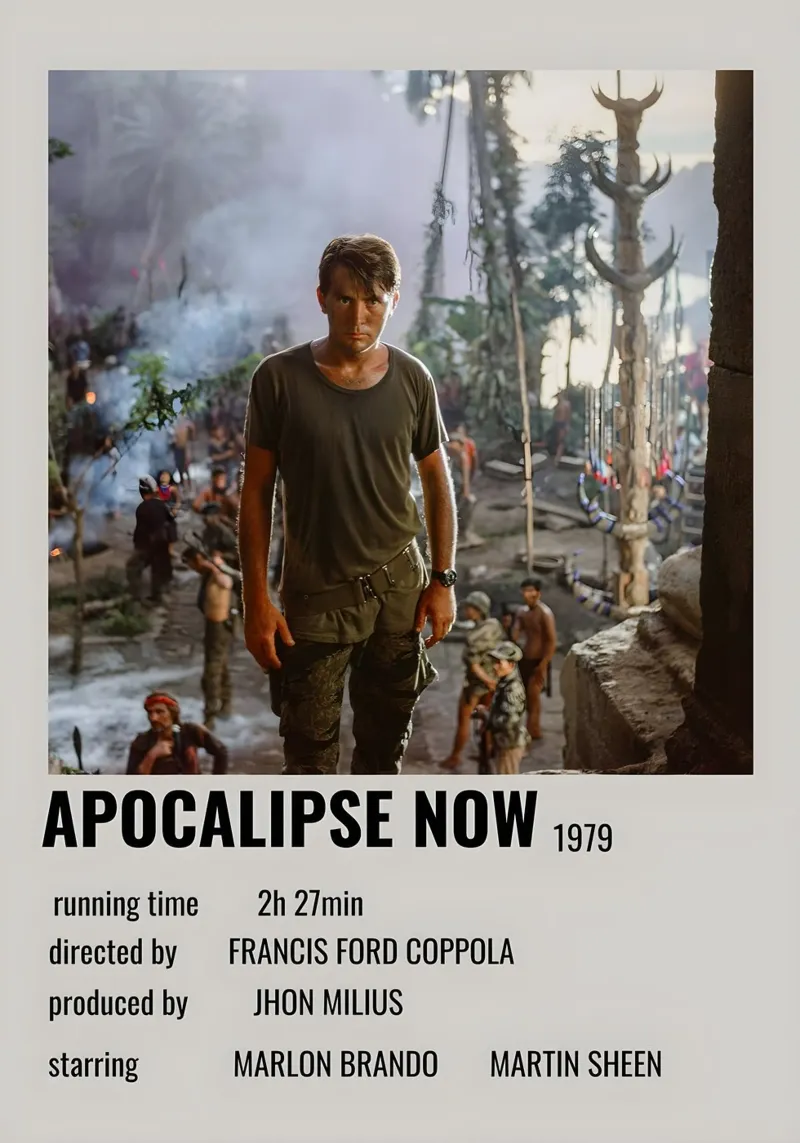 APOCALIPSE NOW 1979 pellicola backlit da MVFminimalist