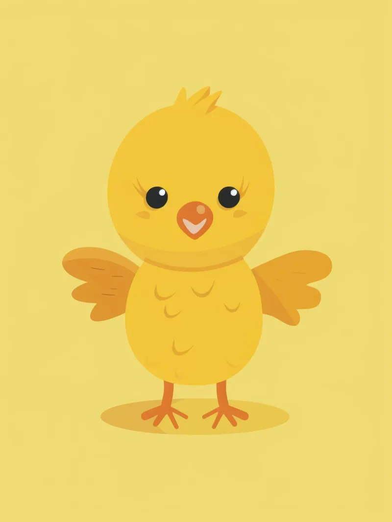Sunny Chick hahnemühle by DesignDoodle