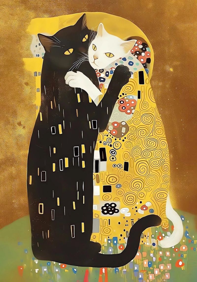 Gustav Klimt Poster von Kristian