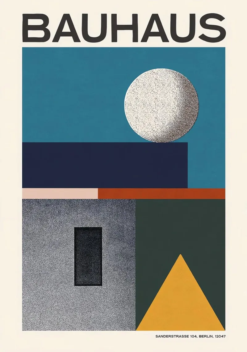 Bauhaus Forex-Platte von Brooke